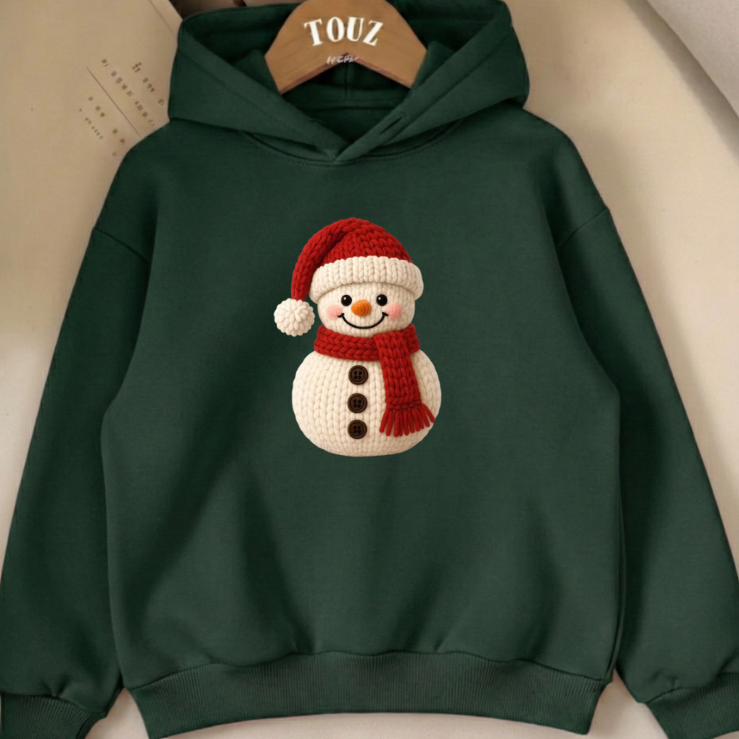 Christmas Design 3 İplik Kalın Young Sweatshirt