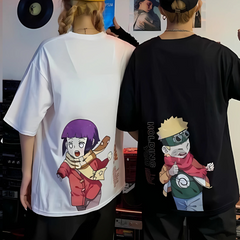 Anime Sevgililer Günü Detail Oversize T-Shirt (Kopya)