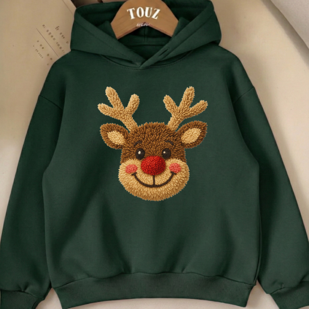 Christmas Design 3 İplik Kalın Young Sweatshirt