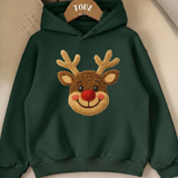 Christmas Design 3 İplik Kalın Young Sweatshirt