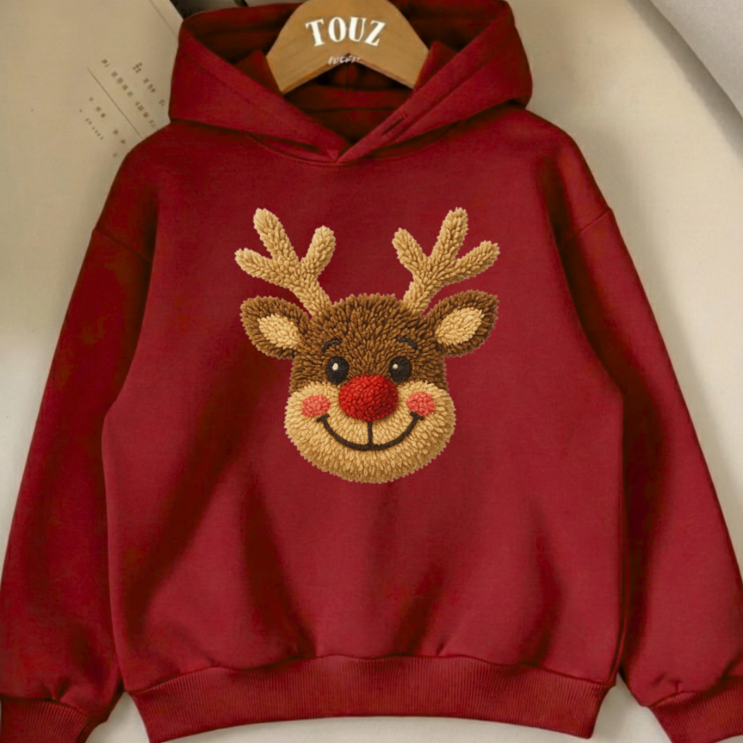 Christmas Design 3 İplik Kalın Young Sweatshirt