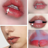 Y2K Dudak Sahte Piercing