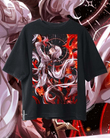 Anime Genshin Impact Baskılı Unisex Oversize T-Shirt