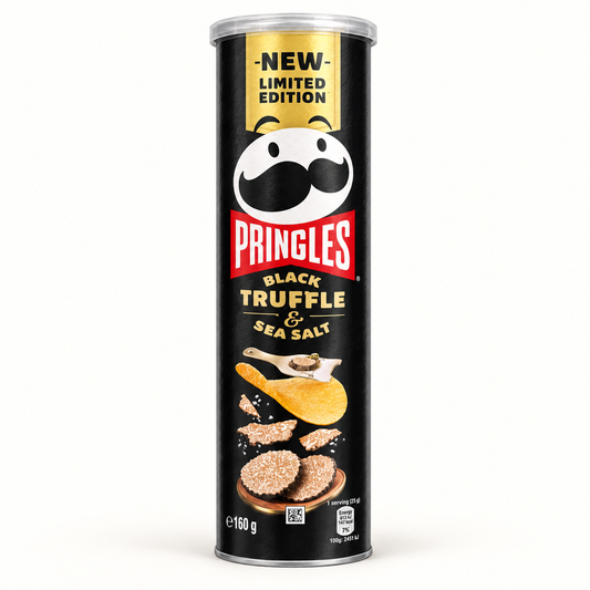 Pringles Black Truffle & Sea Salt Patates Cipsi 160 g