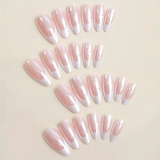 Y2K Pink Basic Takma Tırnak