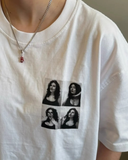 I Love My Crazy Girlfriend Baskılı Unisex Oversize T-Shirt (Kişiselleştirilebilir)