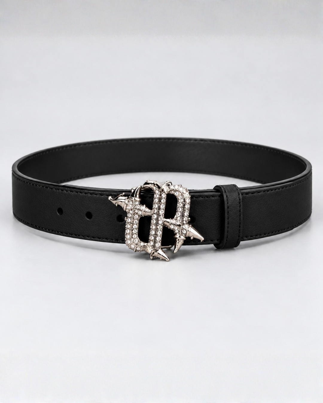 Gothic Logolu Taşlı Unisex Kemer