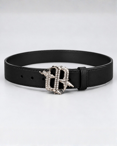 Gothic Logolu Taşlı Unisex Kemer