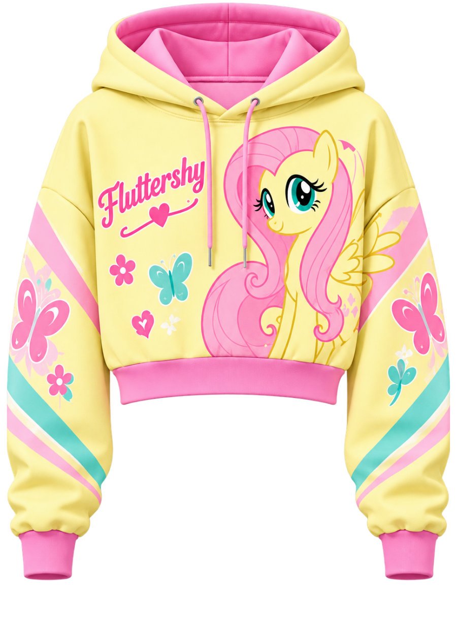 My Little Pony Fluttershy Desenli My Little Pony 2'li Takım