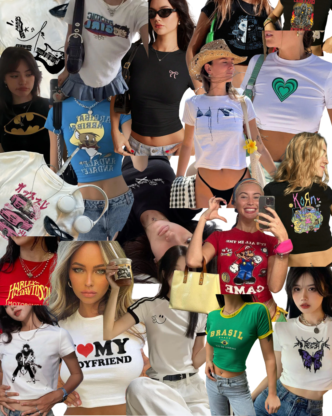 4'lü Croptop Mystery Box Sürpriz Paket