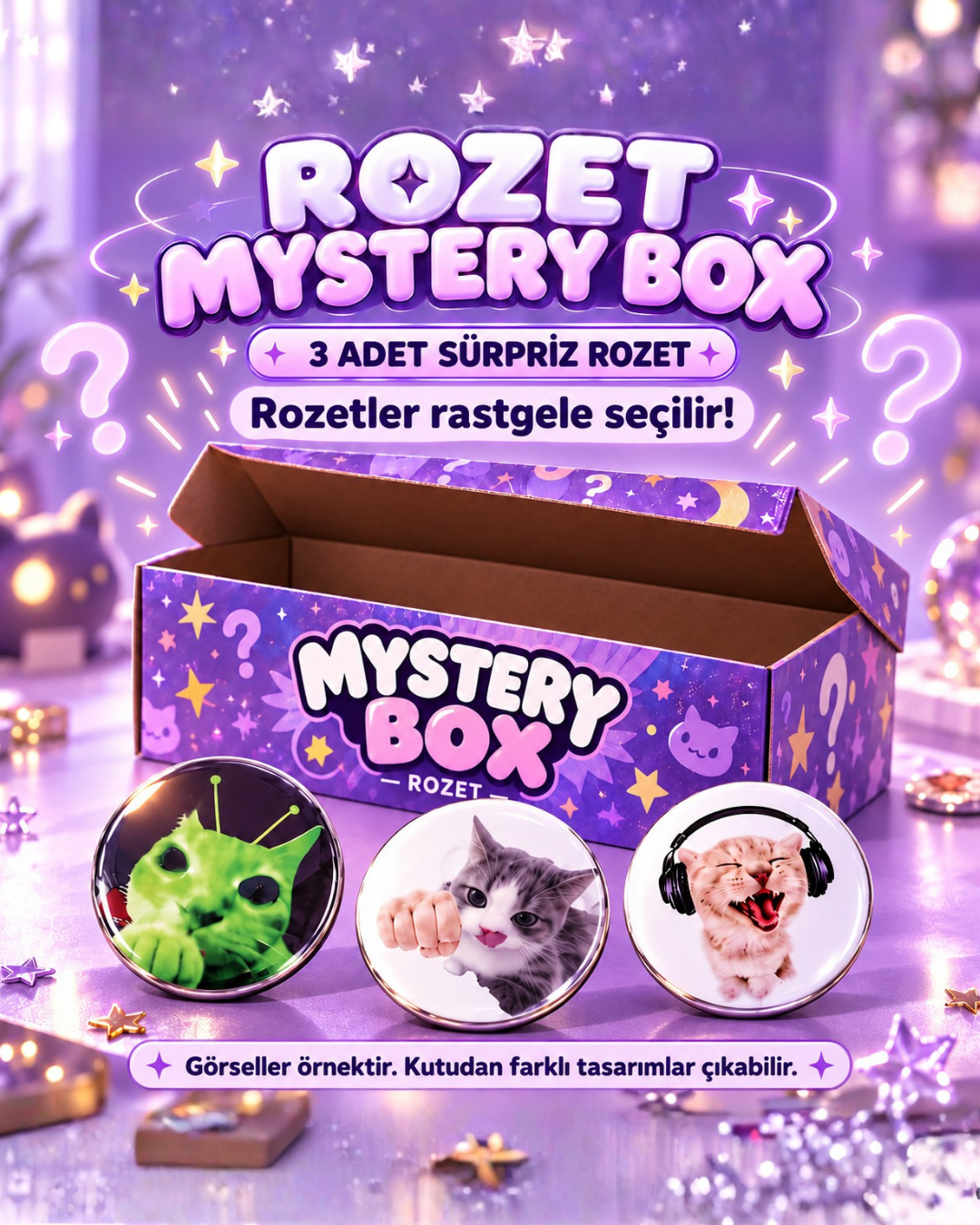 Sürpriz Rozet Mystery Box