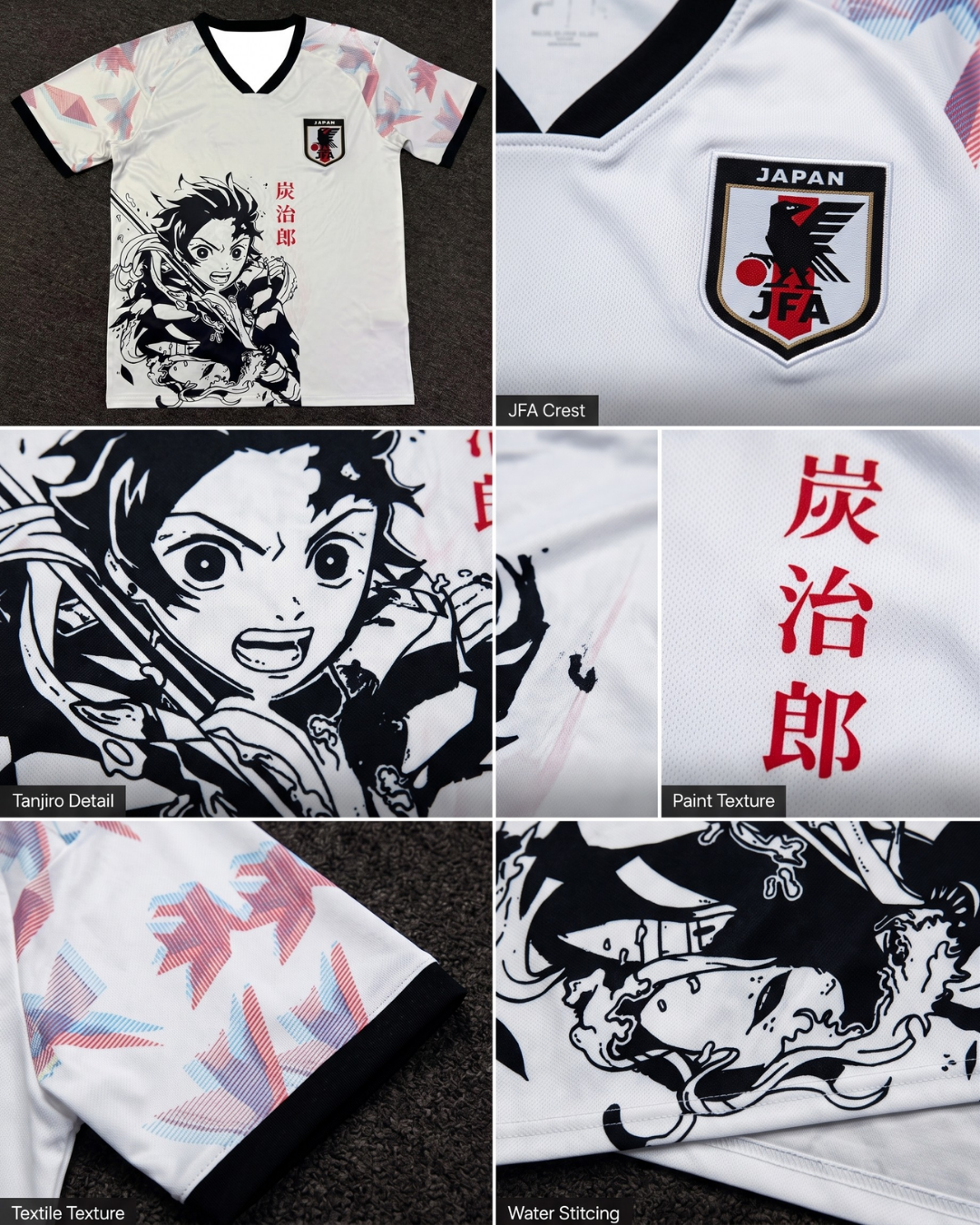 Anime Demon Slayer Jersey T-shirt Forma