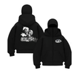 Balaclava Atatürk Baskılı Ninja Hoodie Sweatshirt