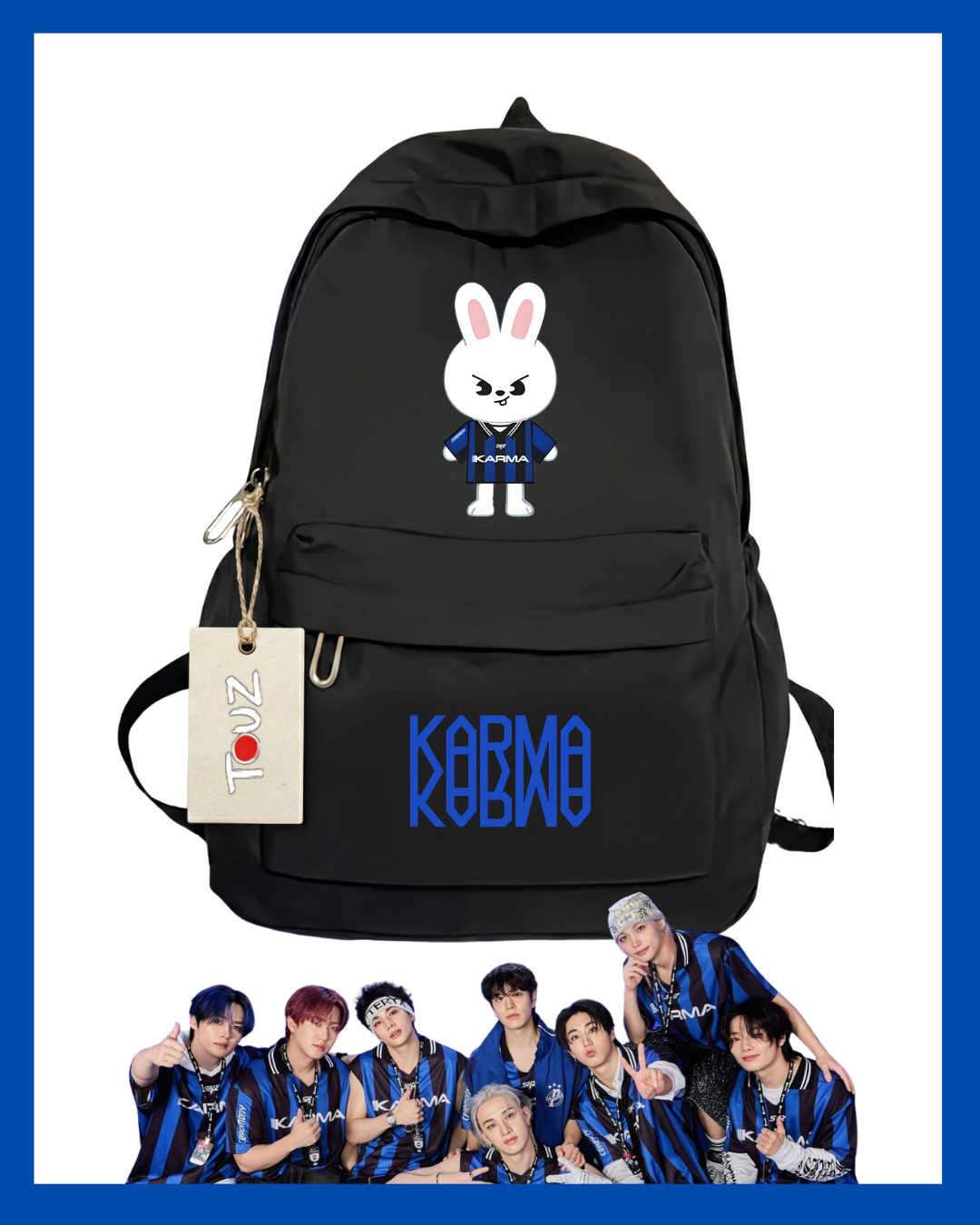 Lee Know Stray Kids SKZ Karma Okul Sırt Çantası