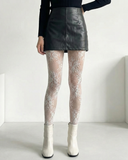 Gothic Desenli Ithal Dizüstü Külotlu Çorap