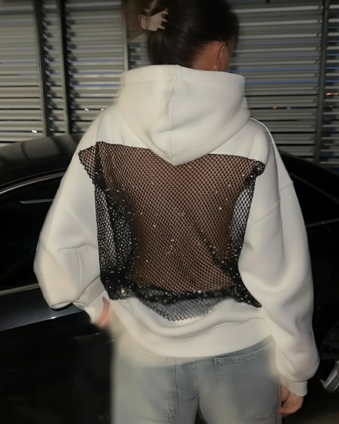 White Crystal Vision Sweatshirt