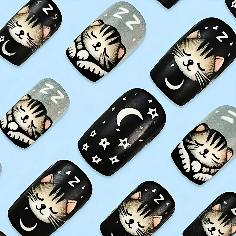 Cute Cat Takma Tırnak