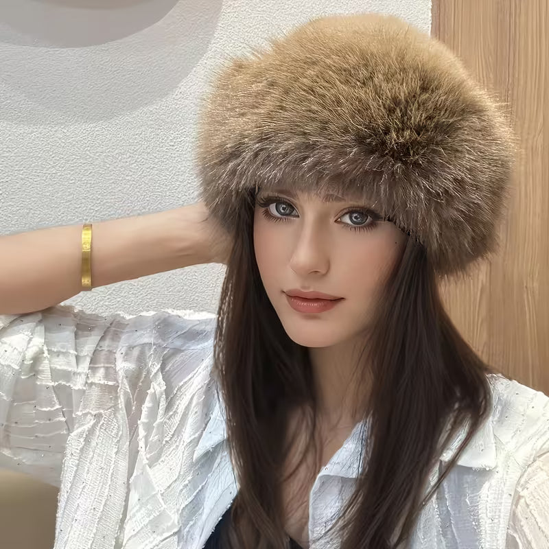 Kürklü Peluş Bere