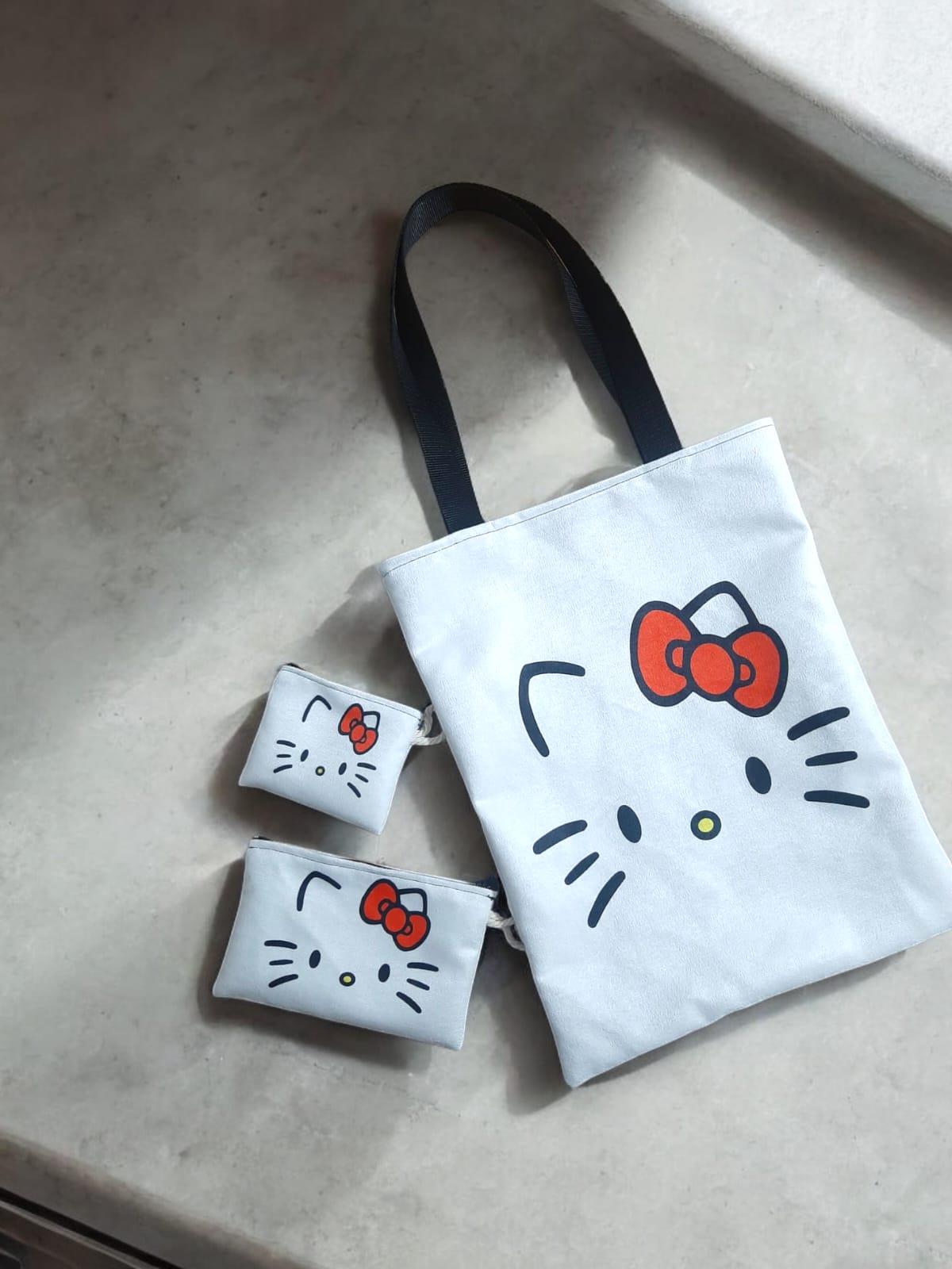 3 lü Hello Kitty Çanta Seti - touzmoda