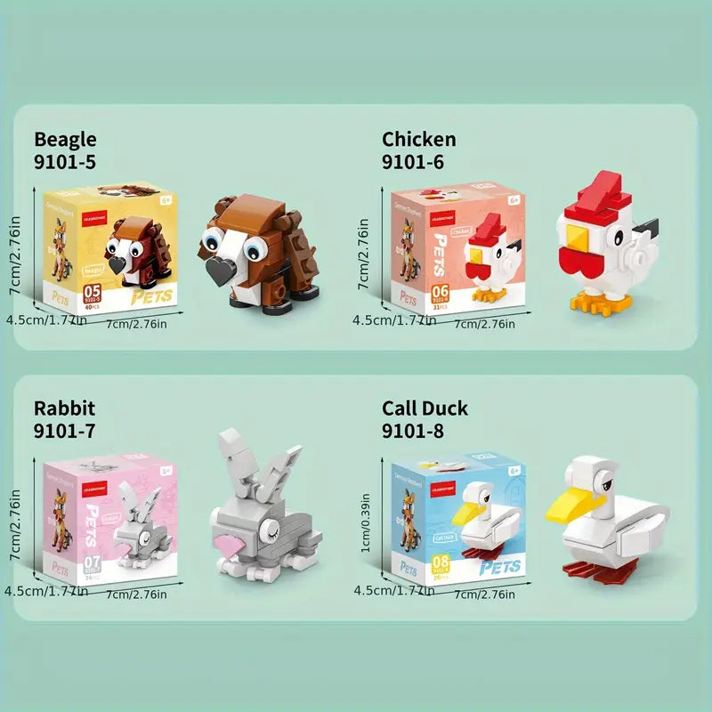 Animal Lego Set Süpriz Kutu