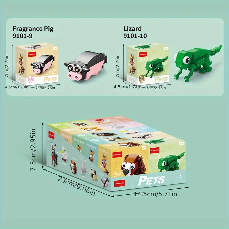 Animal Lego Set Süpriz Kutu