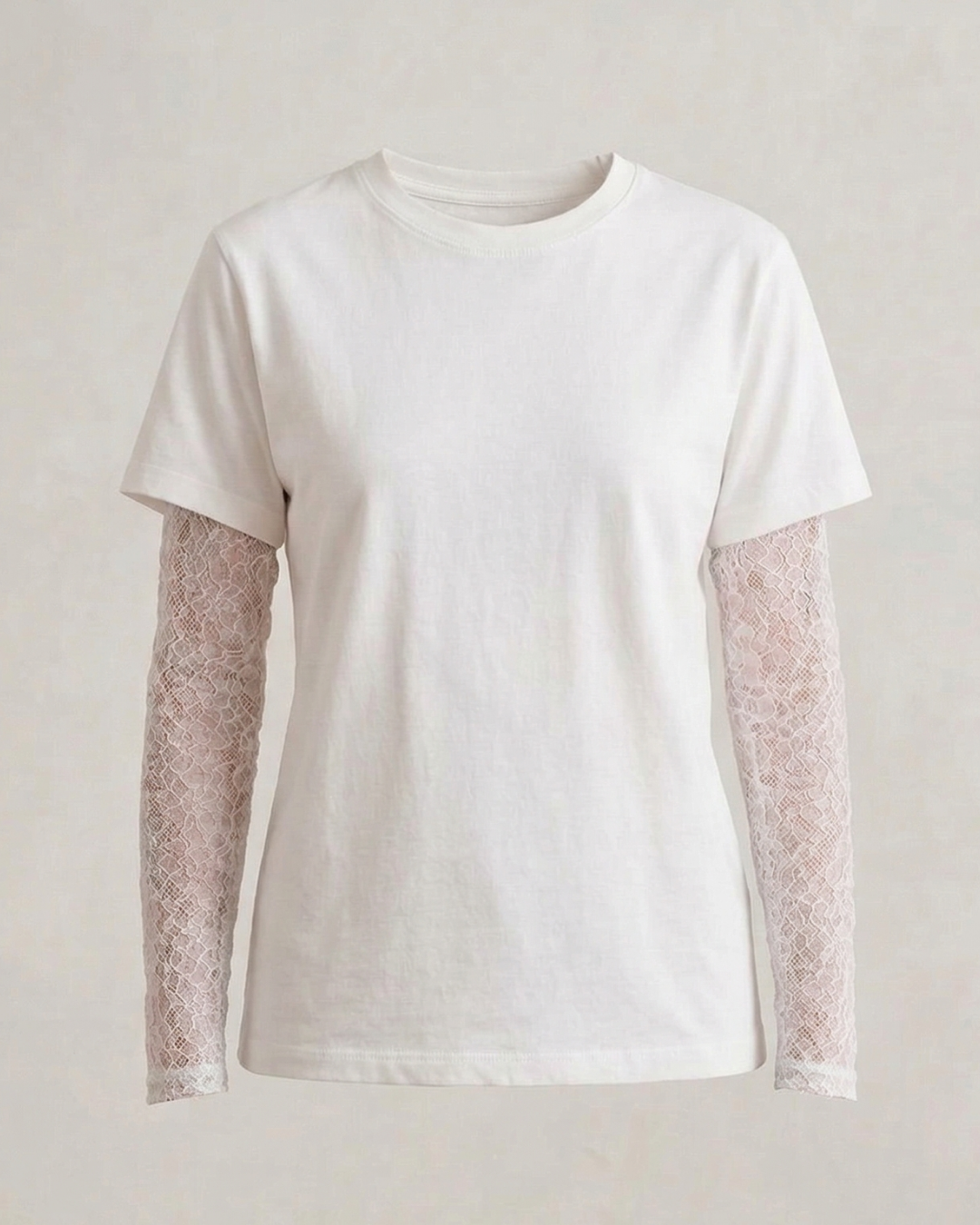 Bohem Lace Kollu Streetwear Oversize T-Shirt