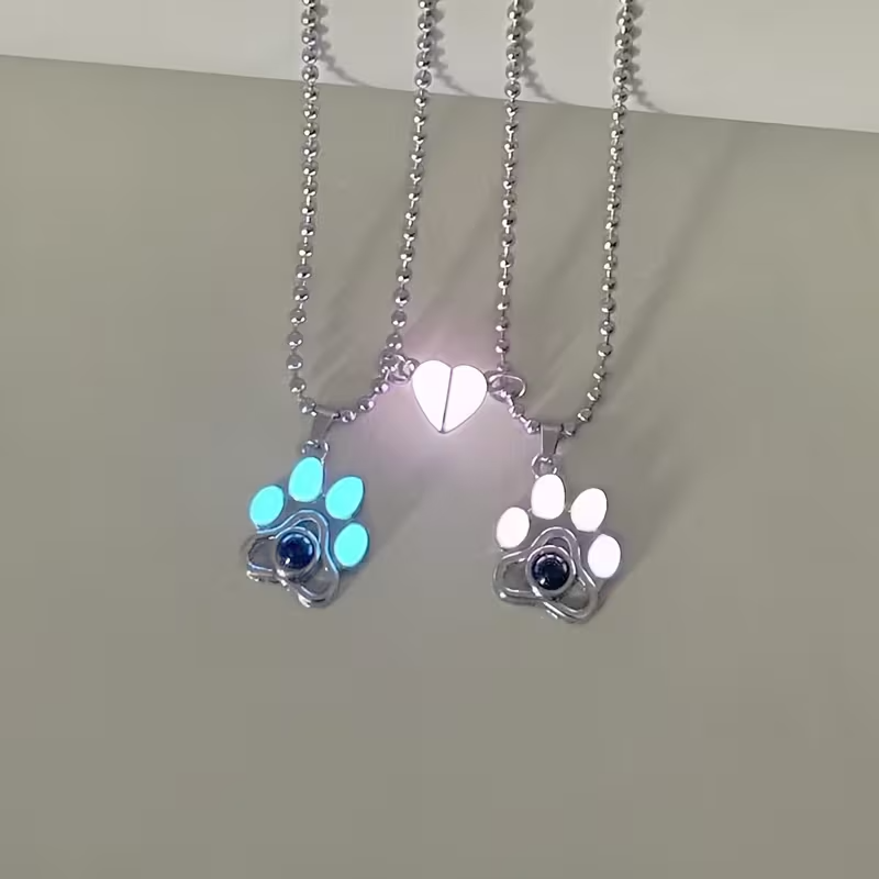 Pati Tasarımlı 100 Farklı Dilde Seni Seviyorum Kolye