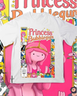 Princess Adventure Time Series Baskılı Unisex Oversize T-Shirt
