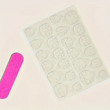 Y2K Pink Taşlı Takma Tırnak