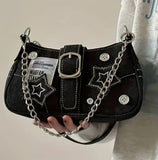 Star Y2K Tarzı Küçük Omuz Çantası