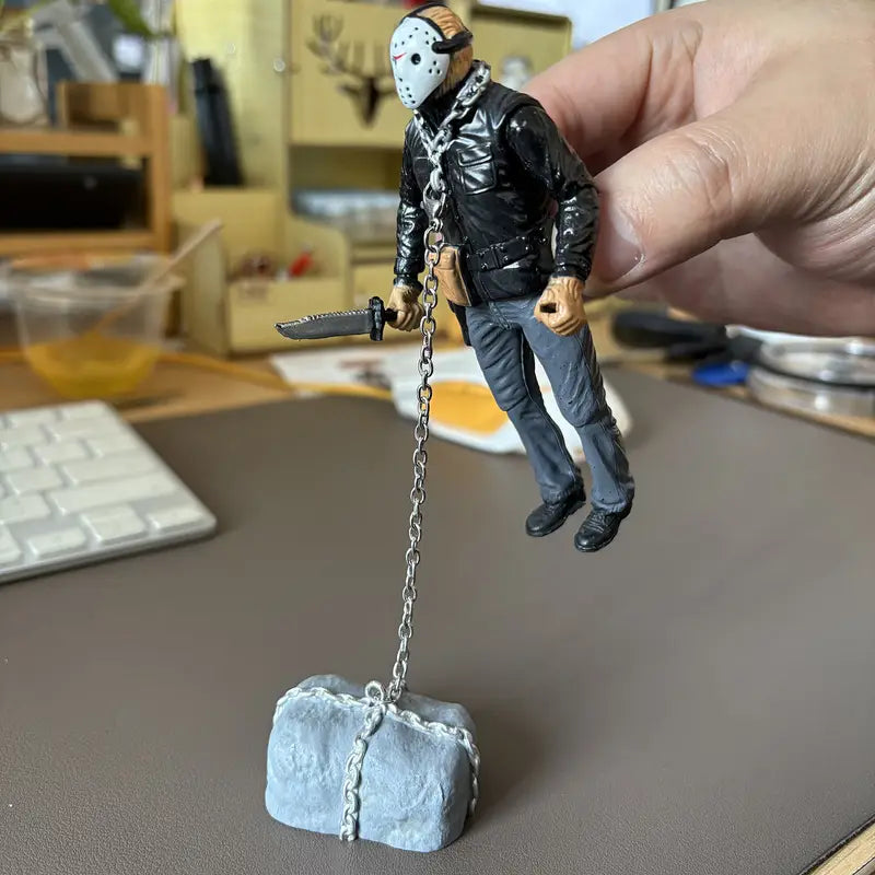 Warner Jason Voorhees Desing Figür Akvaryum Uyumlu