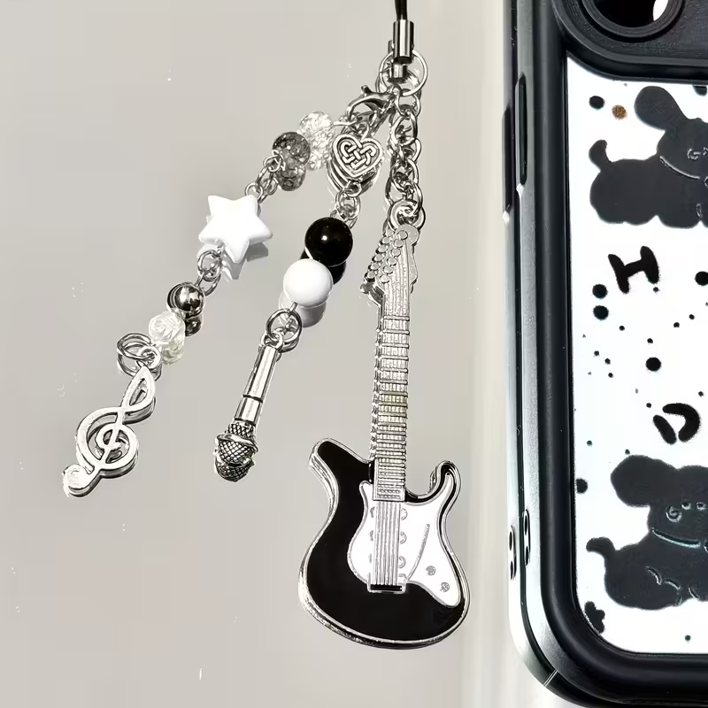 Y2K Gitarist Anahtarlık Telefon Charmı