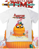 Adventure Time Series Baskılı Unisex Oversize T-Shirt