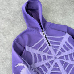 Mor Spider Web Streetwear Hoodie