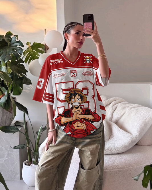 Anime One Piece Jersey T-shirt Forma