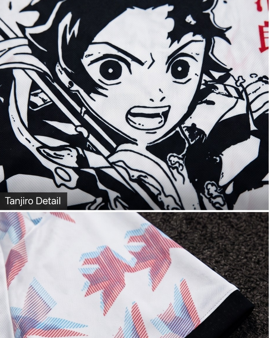Anime Demon Slayer Jersey T-shirt Forma