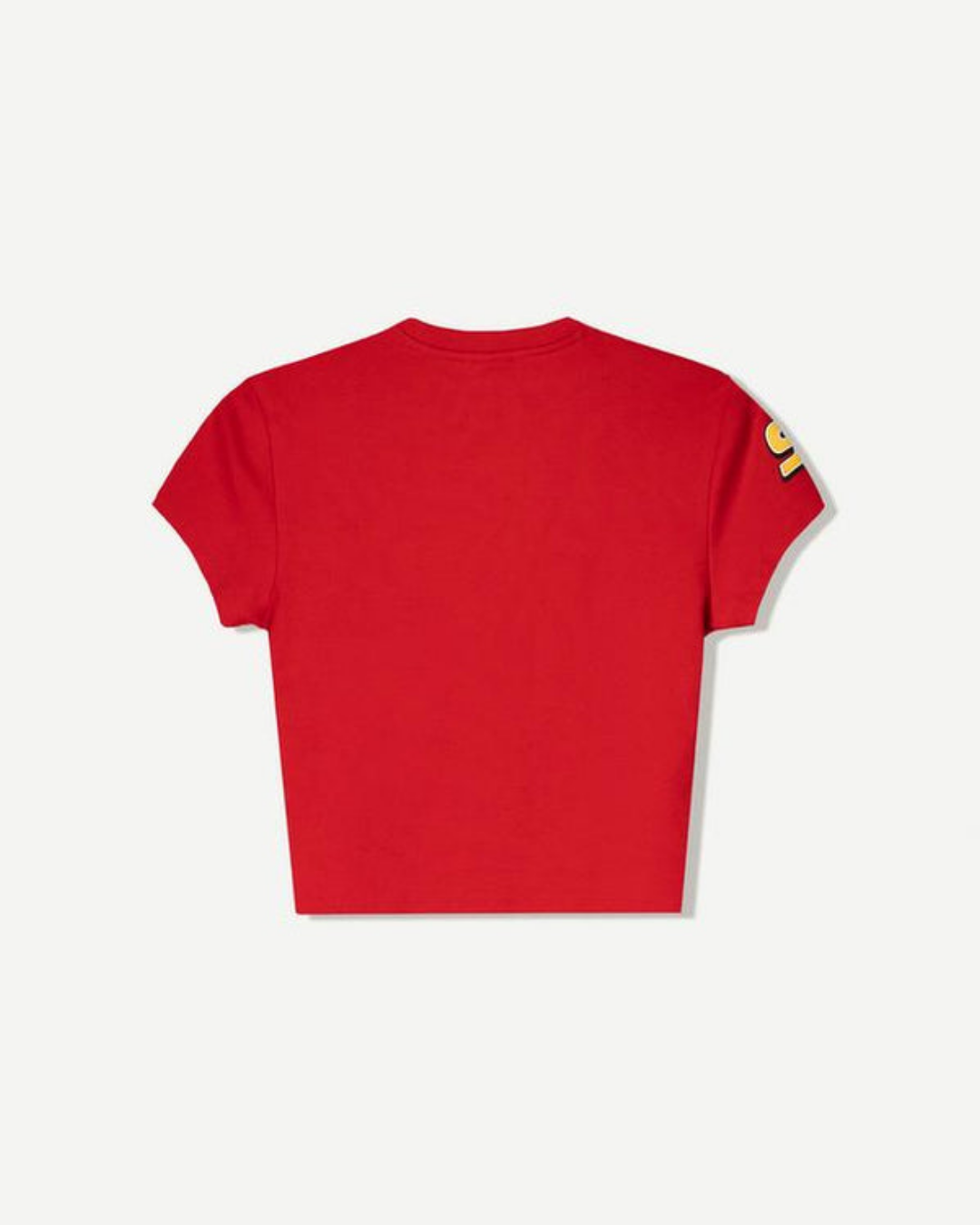 Mcqueen Detail Kırmızı Croptop