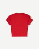 Mcqueen Detail Kırmızı Croptop