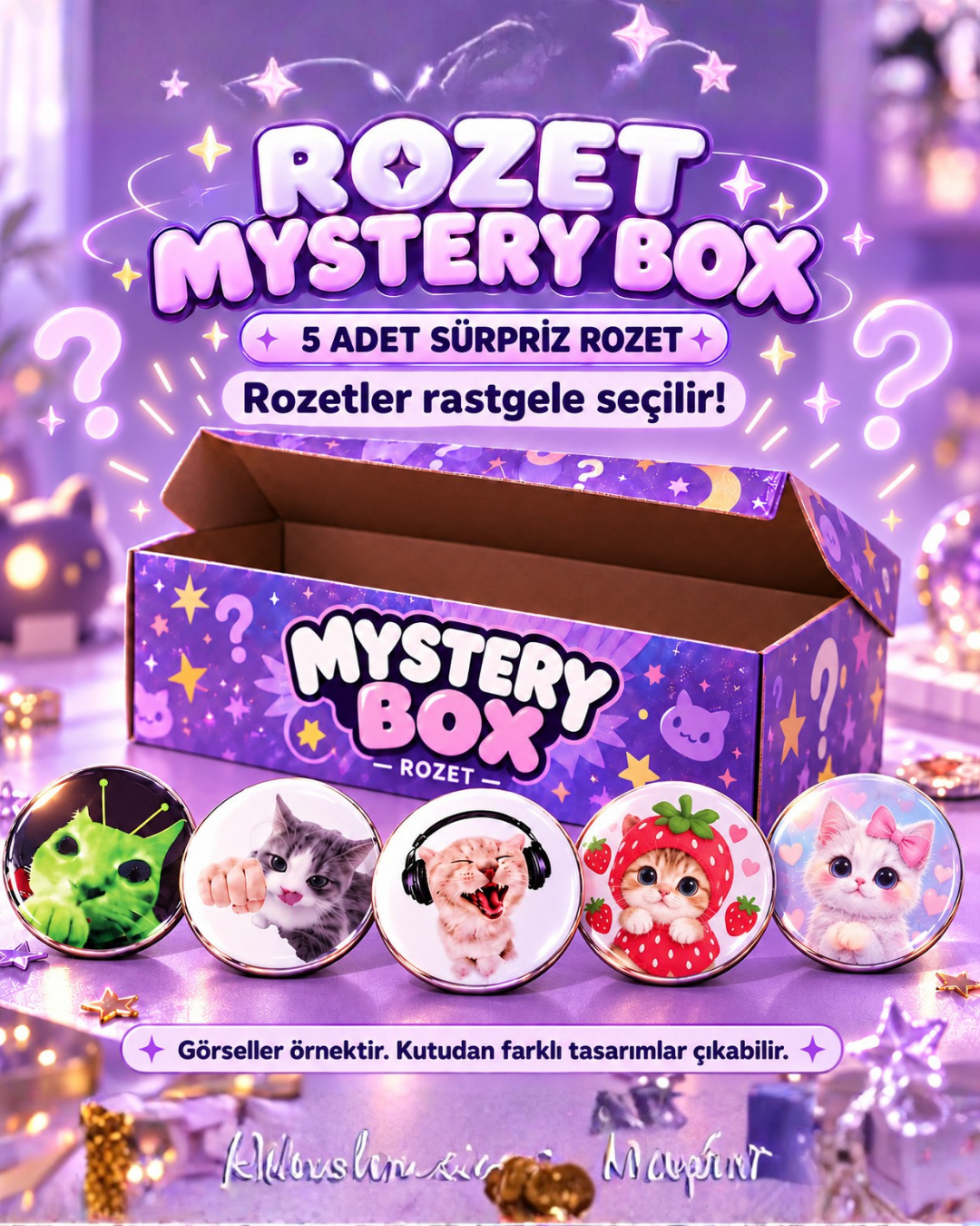 Sürpriz Rozet Mystery Box
