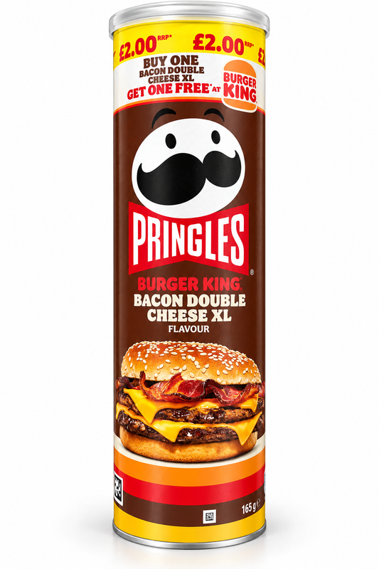 Pringles x Burger King Bacon Double Cheese XL Flavour 165 g