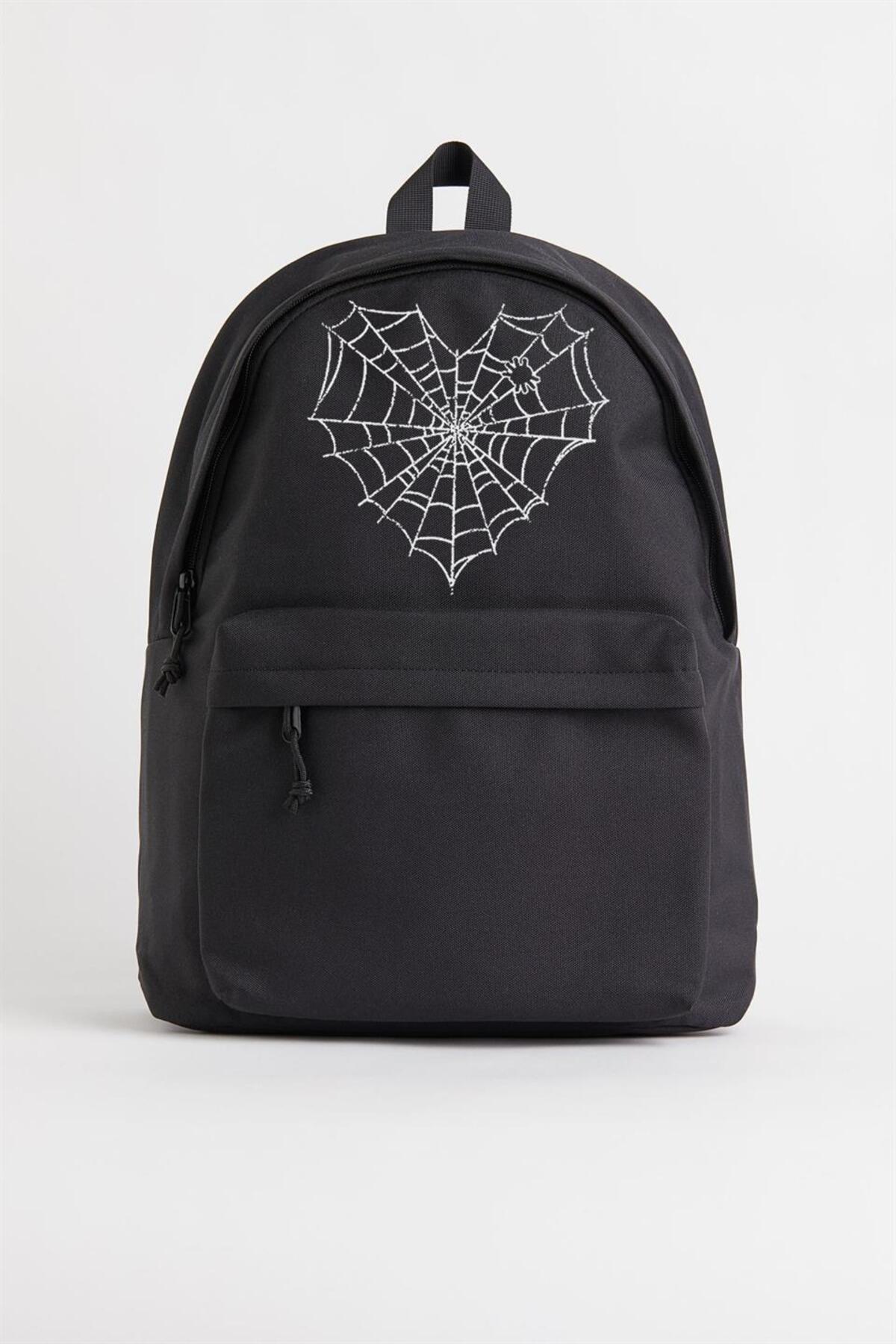 3BROs Heart Web Baskılı Unisex Sırt Çantası