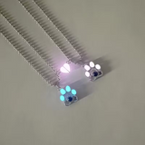 Pati Tasarımlı 100 Farklı Dilde Seni Seviyorum Kolye