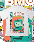 BMO Adventure Time Series Baskılı Unisex Oversize T-Shirt