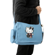 Hello Kitty Renkli Baskılı Unisex Postacı Çantası