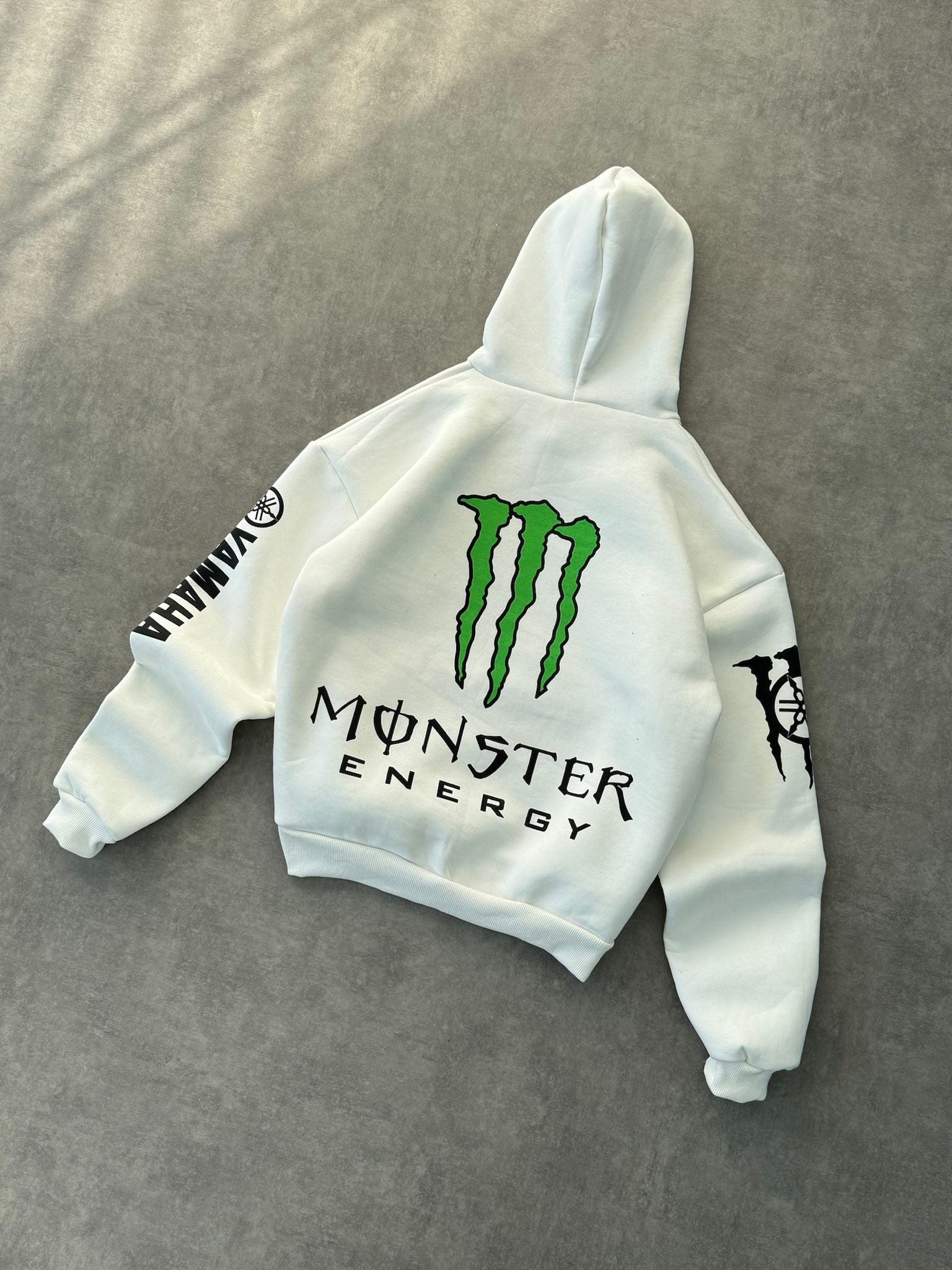 Monster Unisex Oversize Kapüşonlu Sweatshirt