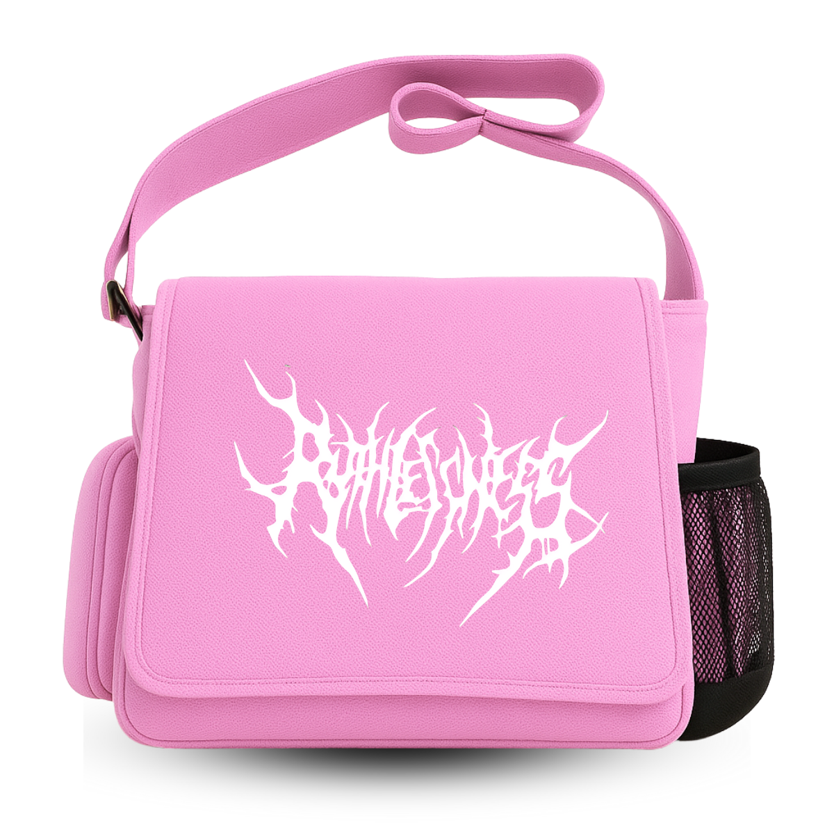 Gothic Renkli Baskılı Unisex Postacı Çantası