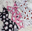 Hello Kitty Kolsuz İnce Askılı Elbise