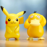 Pokemon Go Anime Pikachu Charmander Bulbasaur Squirtle Jigglypuff Psyduck 6'lı Figür Oyuncak Seti