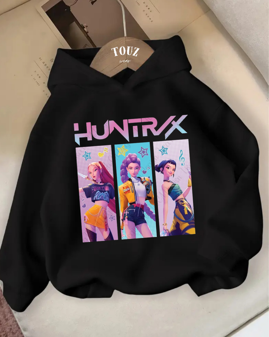 Young KPop Demon Hunters 3 iplik Kalın Sweet Hoodie