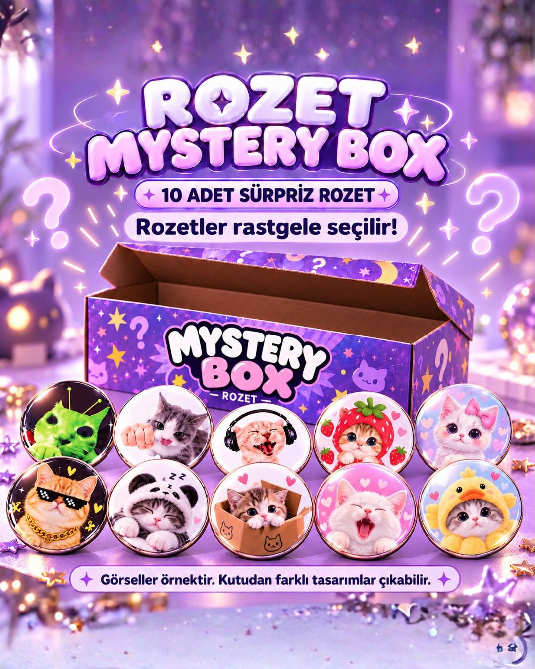Sürpriz Rozet Mystery Box